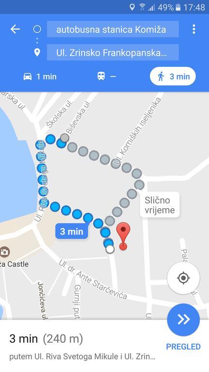 Apartman Jurica Komiža Exteriör bild